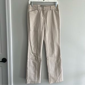 Express editor khaki beige slacks dress pants